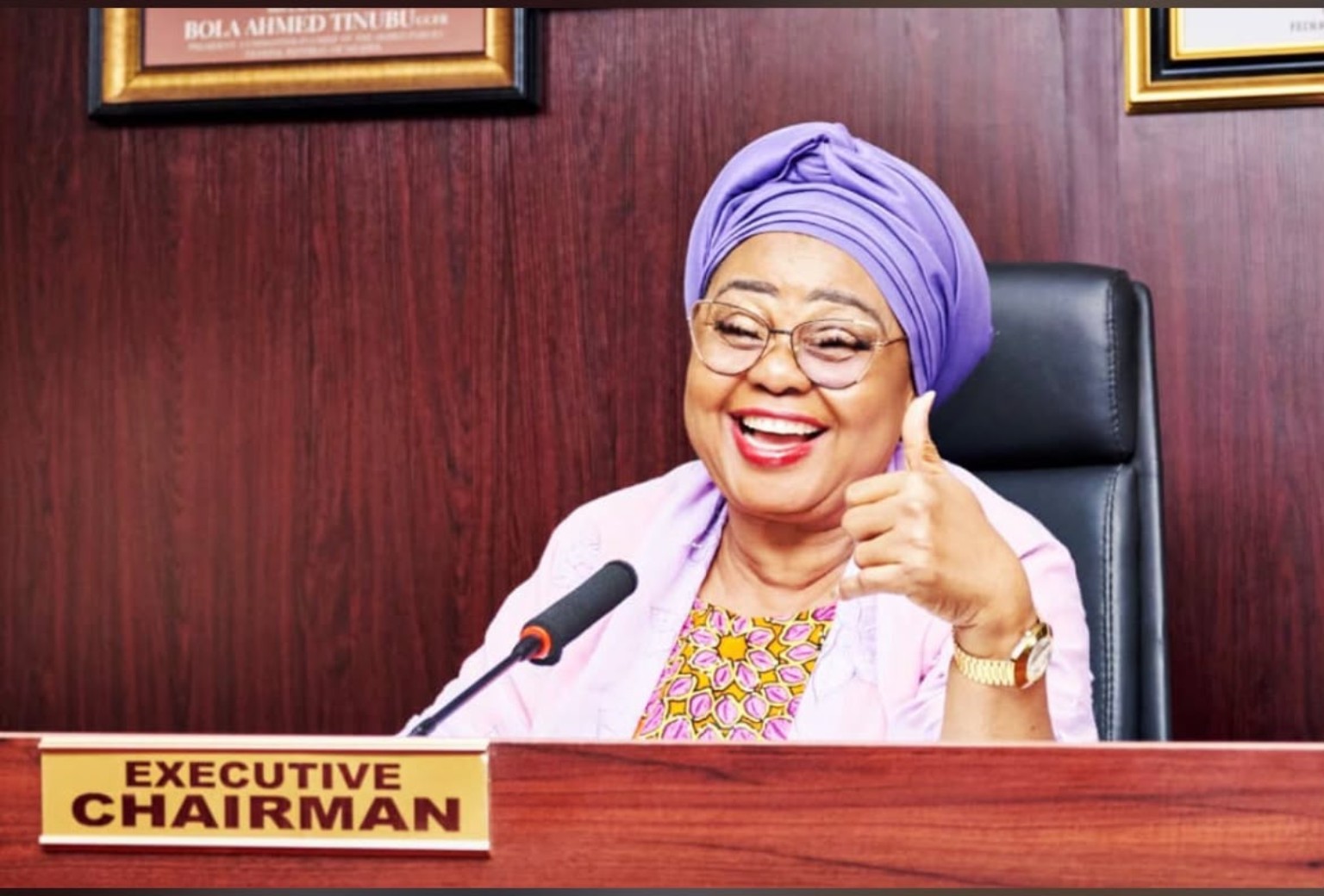 Federal Character Commission leadership portrait